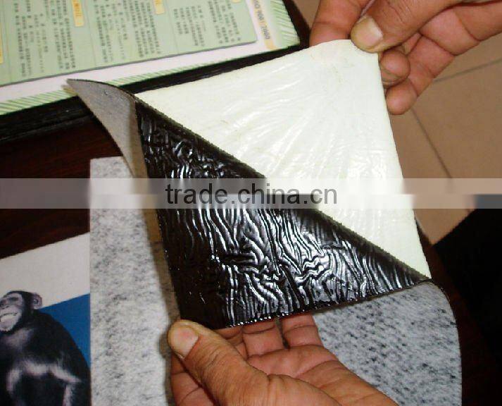 hot resistent self-adhesive waterproof membrane