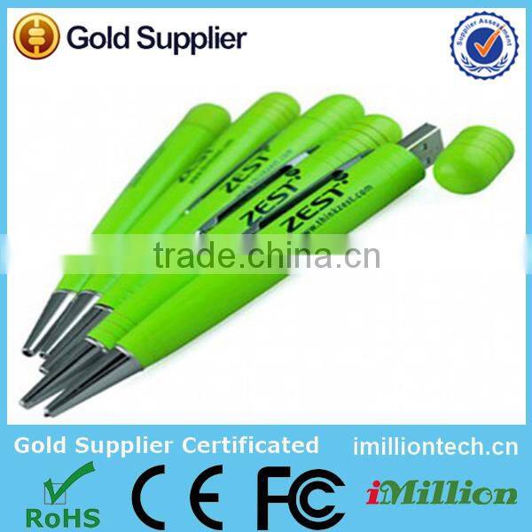 Hotsale Bulk 1GB Usb Flash Drives with Ballpen
