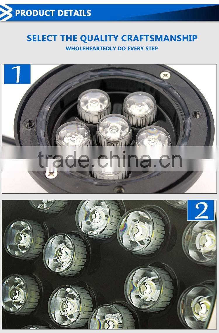 High brightness RGB outdoor lamp AV85-265voltage 24W 36W led paver buried underound lighting