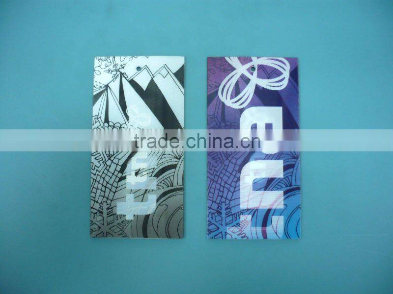 3D lenticular plastic tag
