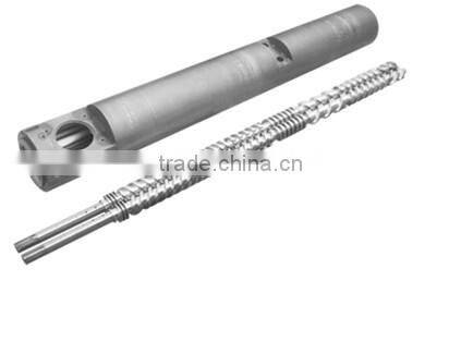 Mikrosan MCV 135/33D parallel double screws and barrels