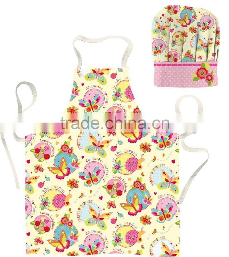 printed kitchen kids apron cotton cooking apron home textile china suppliers