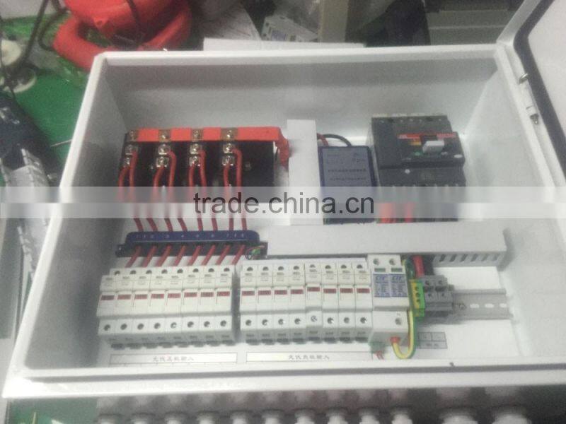 Solar distribution Box Waterproof PV Combiner Box with DC SPD