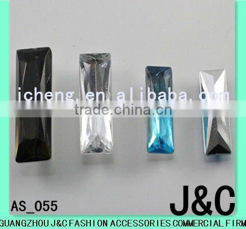 garment accessories crystal round shape acrylic stone