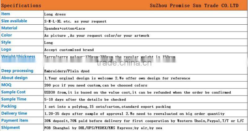 2016 chinese style V-neck flouncing ladies long one piece dress wholesale