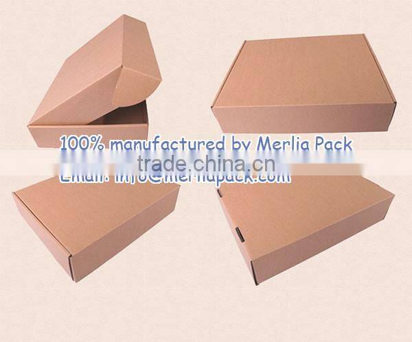 Kraft Natural Self-Locking Cardboard Mailing Boxes Literature Size 11.5" x 8.75" x 2.12" Box