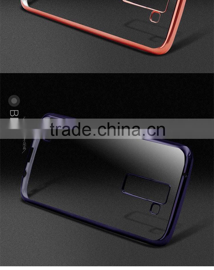 LZB Luxury Electroplating TPU Case for LG K8,For LG K8 Case