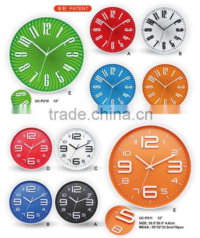 Custom unique oversized wall clocks