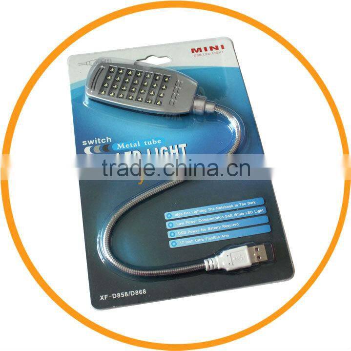 Flexible USB 28 LED Notebook Laptop PC Lights Lamp from dailyetech