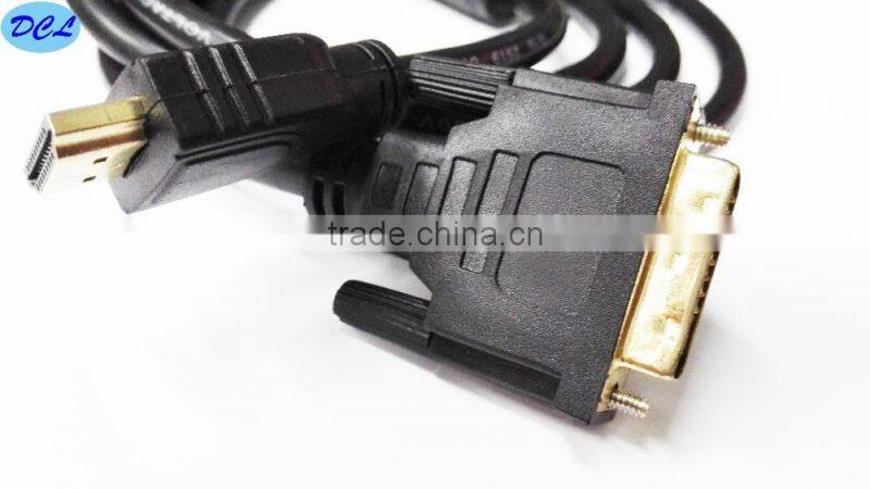 3M HDMI to DVI24+1cable with two cores