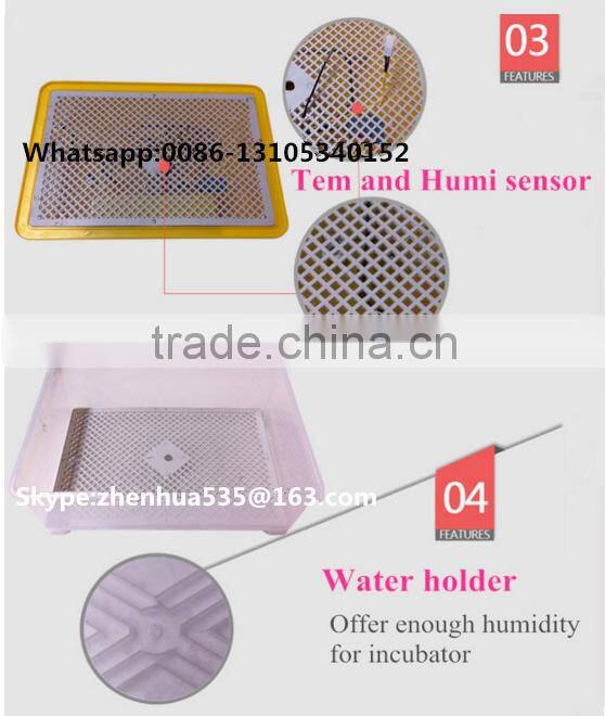 Full automatic mini chicken egg incubator ZH-24 incubator for sale