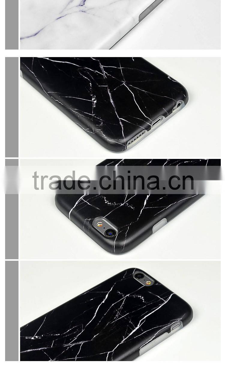 IMD marble cell phone case for iphone 6 4.7 6 plus inch case