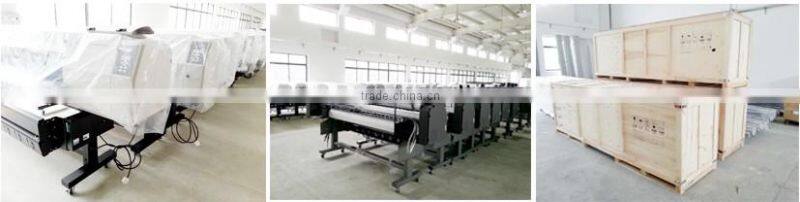 DX5 Head 1.8m Eco Solvent Inkjet Printer with Double Printheads