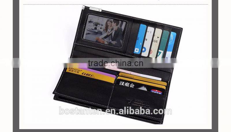 large men long purse wallet clutch bag leather black color