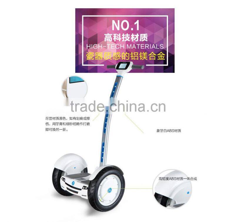 Odeway handle bar balance scooter A6 with LED screen