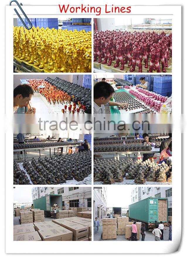 soccer player man polyresin big head football player toys PVC figurines