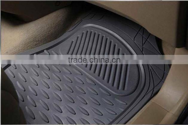 customized fashion patterned anti slip car floor mats with car logo
