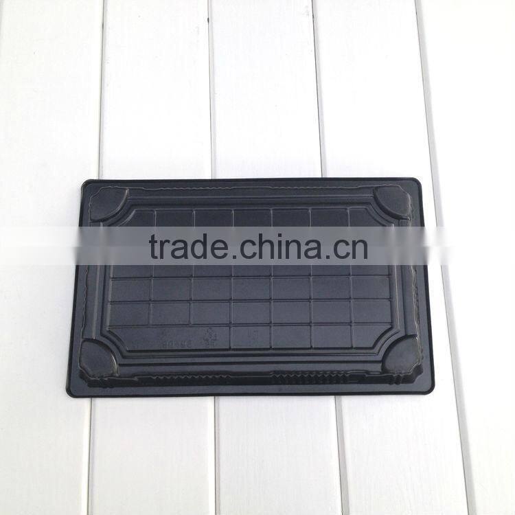 plastic sushi container food sushi packaging box Decorative pattern Sushi Boxes Plastic