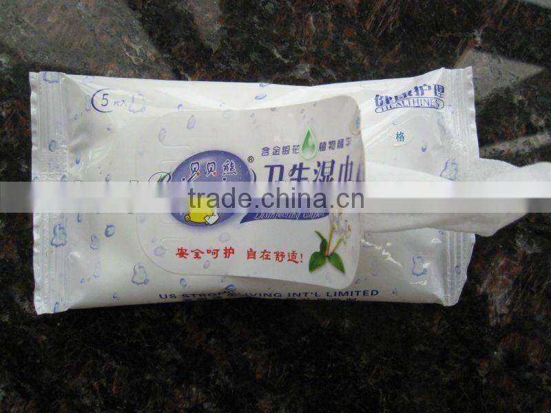 NON ALCOHOL ANTIBACTERIAL WET WIPE