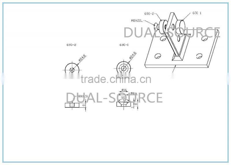FLAT TUBE BASE PLATE