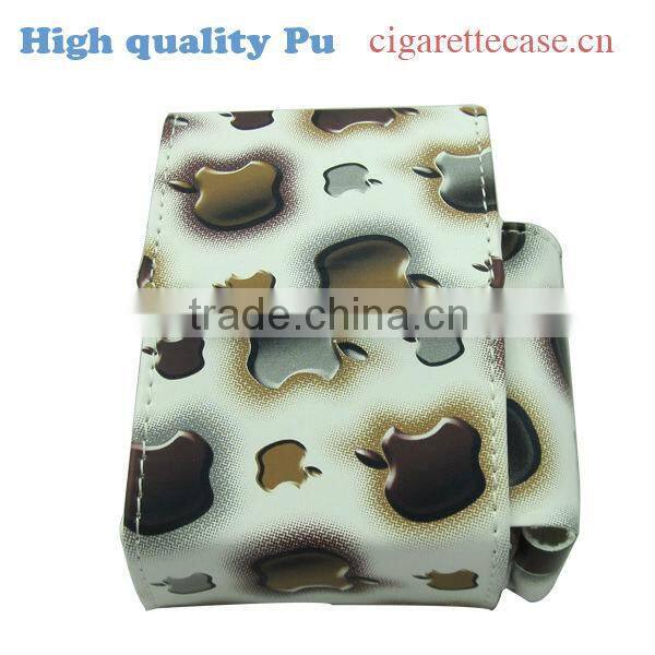 sunny pu leather cigarette case cigarette holder leather pouch for cigarette pack