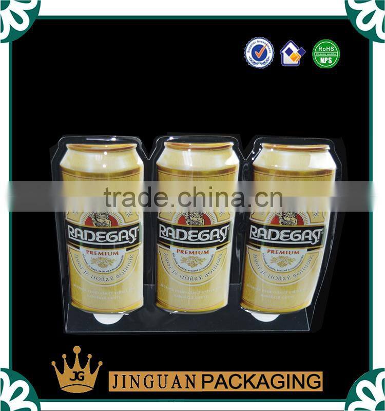 2016 New Fashion Pvc Position blister For Beer display