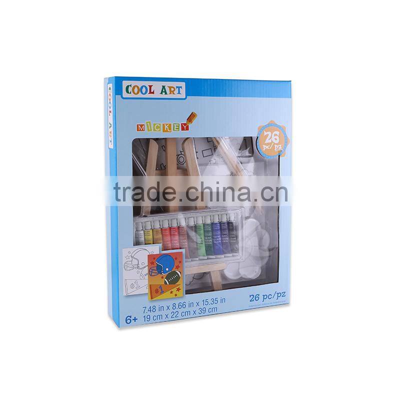 25-Piece Deluxe Kids Art Set Great Gift for Drawing and Painting