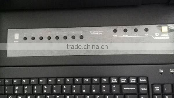 17 inch 8-port LCD consle drawer ednse KVM