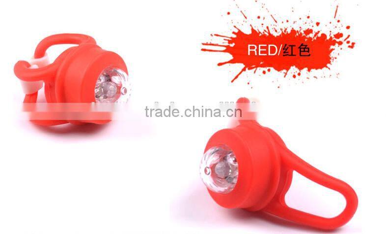 best selling products silicone rubber Led bike light