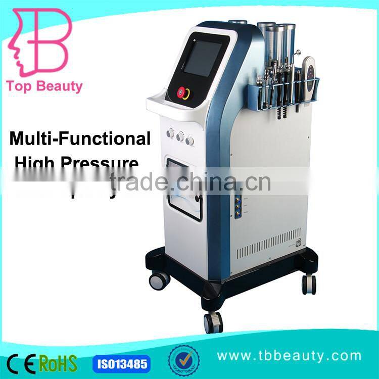 2016 Best Professional 7 in 1 spa PDT light therapy diamond dermabrasion machine with oxygen jet peeling, water oxygen peeling