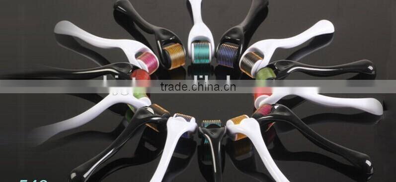 Derma roller factory wholesale, 540 needles derma roller for skin rejuvenation