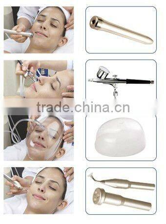 New style O2 oxygen beauty machine for facial beauty skin tighten