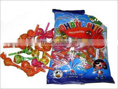 Cartoon Fruit Whistle Lollipop
