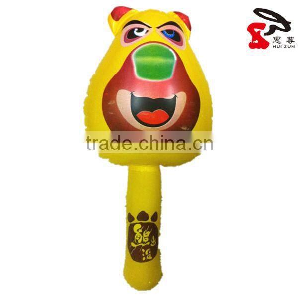 High quality PVC inflatable stick toys, inflatable animal stick for promotion