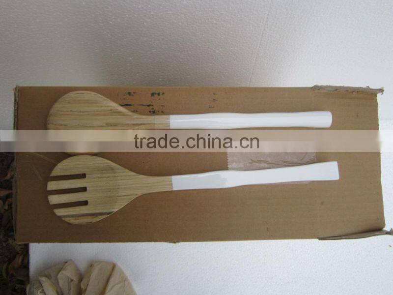 lovely bamboo spoon, baby spoon, good for health, 100% handmade