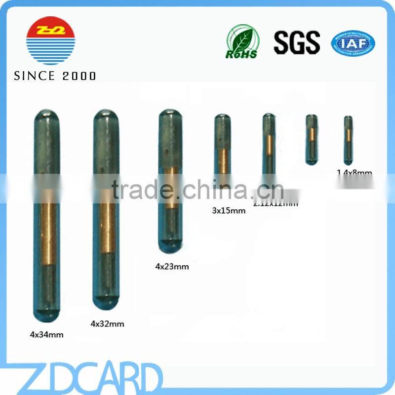 EM4305 RFID FDX-B Glass Capsule Tag with Injections