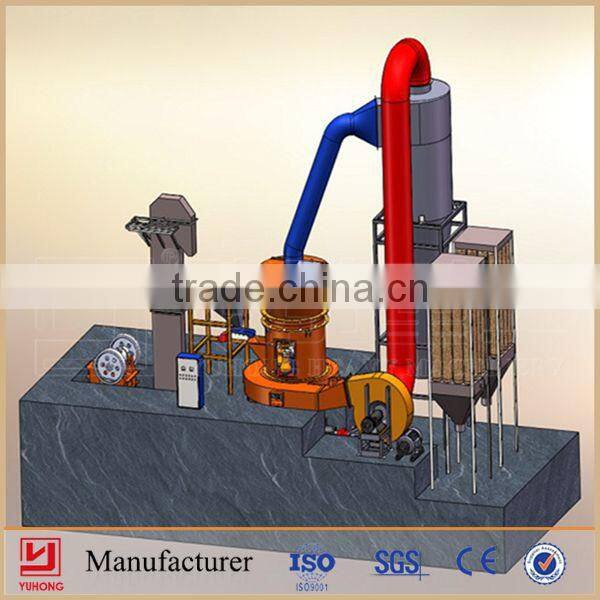 YUHONG ISO9001 Appoved Raymond Roller Mill for Grining Coal Ash Hot Sale
