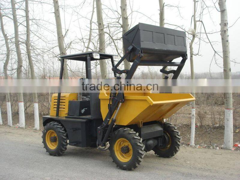 1.5 ton tipper, can be self loading, small site dumper