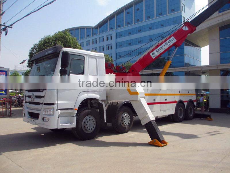 New HOWO 8 X 4 Drive breakdown lorry, wreker vehicle for sale