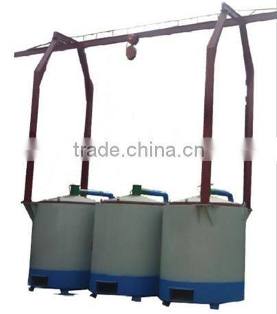 Output 1t/8h air flow type single carbonization furnace on sale