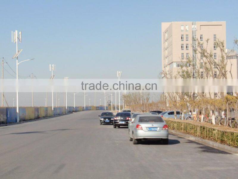 Best Price 2016 New Style 500w vertical wind turbine street lights