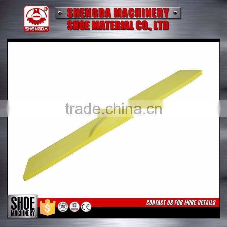 Polyurethane elastomer block in rectangle strip shape used in shoes pressing machine