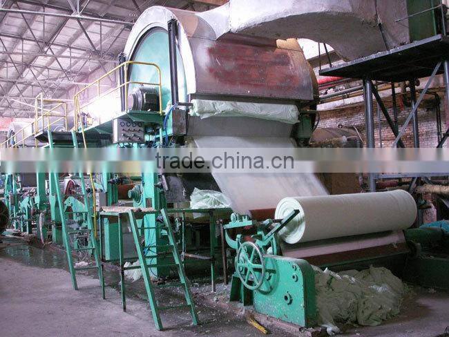 1575mm 3T/D Facial Tissue Machine, Paper Recycling Machine/Plant