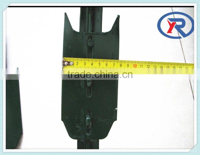 Factory Provide Farm Fence Studded metal T fence Posts(USA Type)
