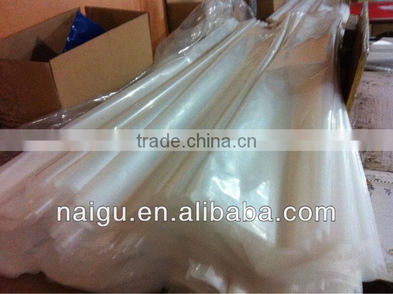 LDPE transparent film /clear plastic bags on roll