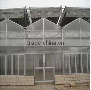Large Sawtooth type greenhouse plastic film for sale types of greenhouses