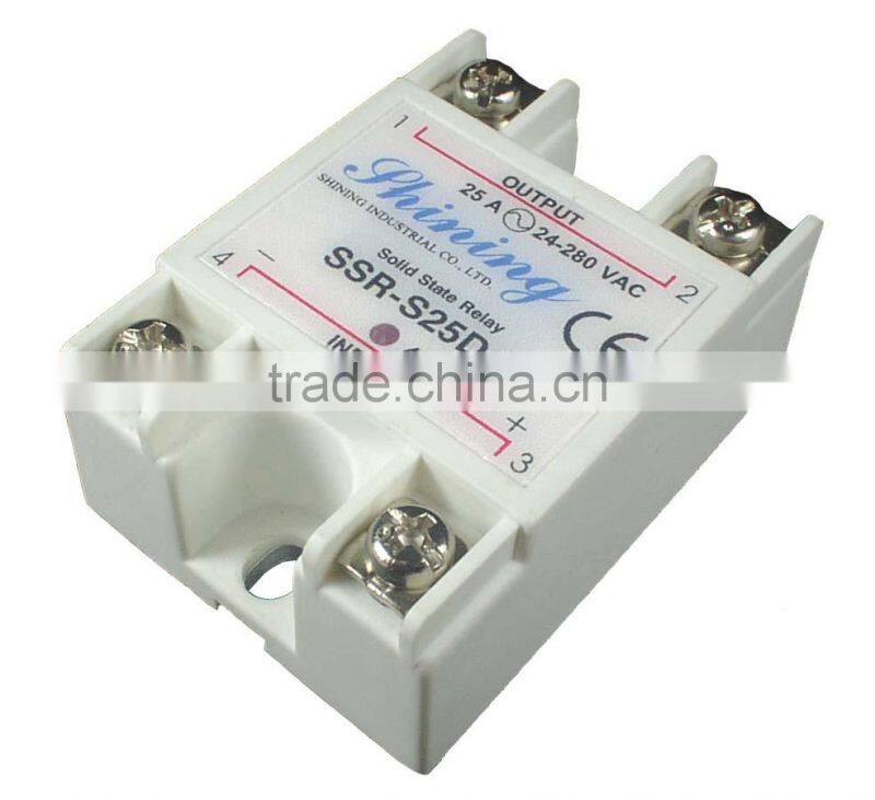 SSR-S40DA Dc to Ac SSR Solid State Relay With Protective Cover