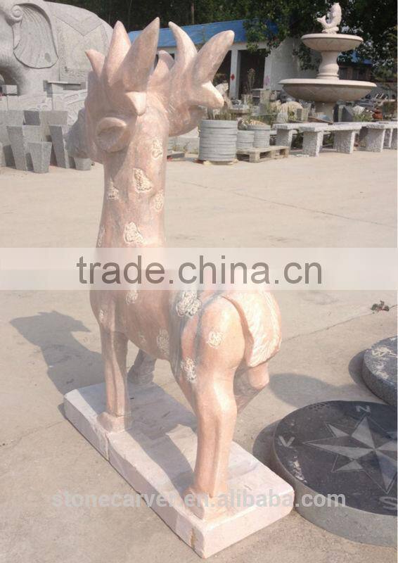 Garden Marble Life Size Deer Statues