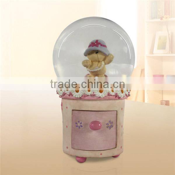 2014 Resin snow globe tourist souvenir