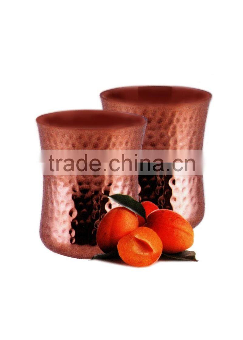 New design low cost hammered copper bowl